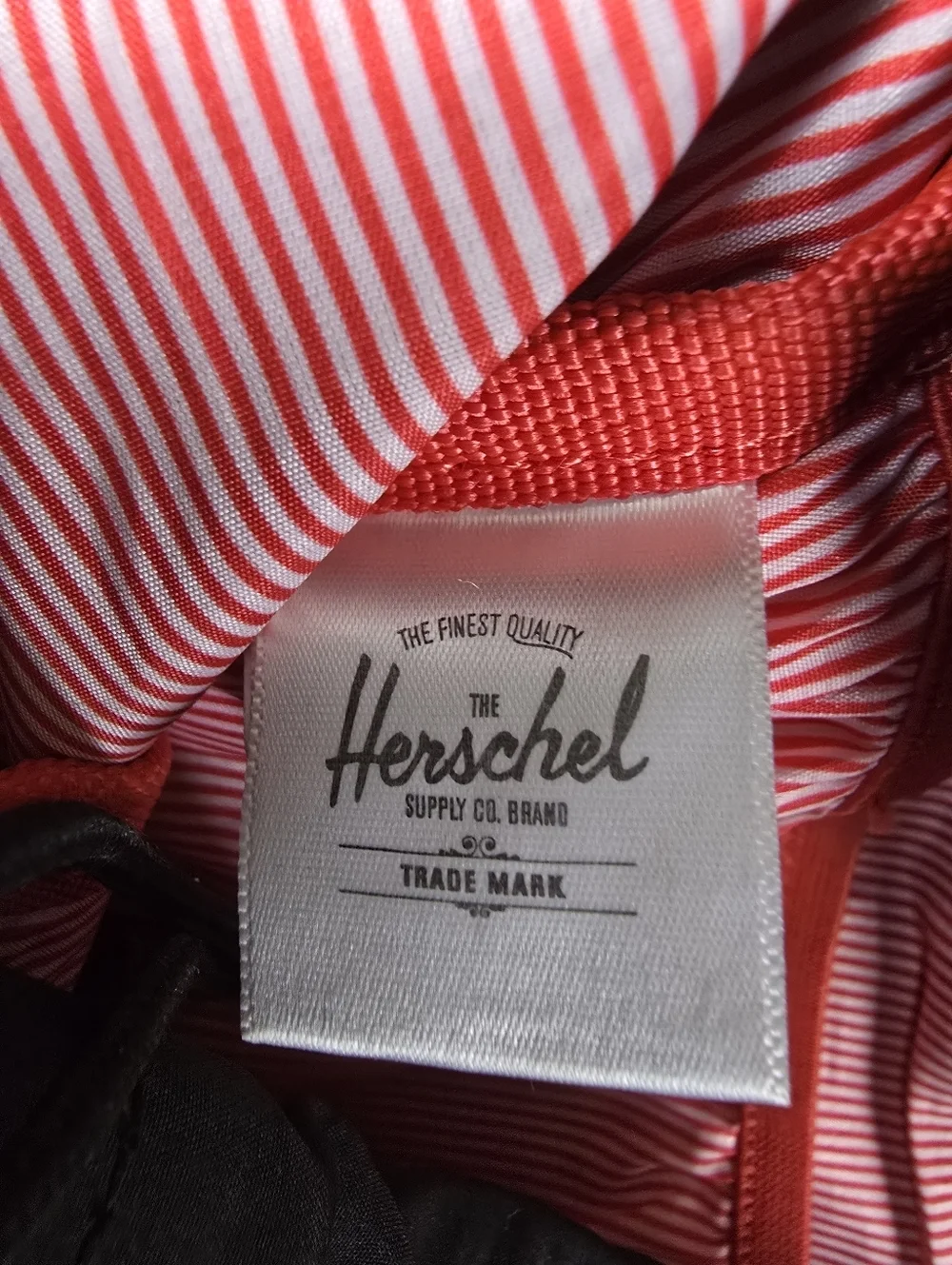 Herschel Supply Co. Black Iona Backpack - Excellent Condition